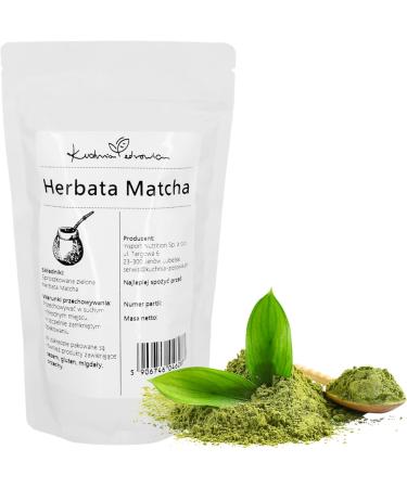 Kuchnia Zdrowia Kuchnia Zdrowia - Matcha Tea - Green Tea - Keto - Natural Product - Leak-proof packaging with zipper - Doypack: (100 Grams)