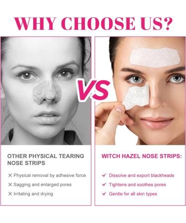 90 Pcs Nose Pore Strips for Blackheads Removal - Deep Cleansing T-Zone Blackhead Remover for Women Men - Buy Online on GoSupps.com