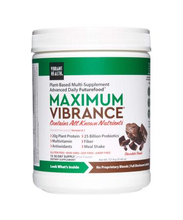 Vibrant Health Maximum Vibrance Version 2.0 Chocolate Chunk 25.56 oz (724.5 g)