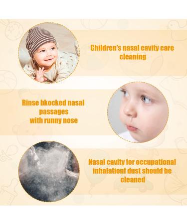 2pcs Baby Nasal Irrigation Kit with Reusable Silicone Tips - Blue - Buy Online on GoSupps.com