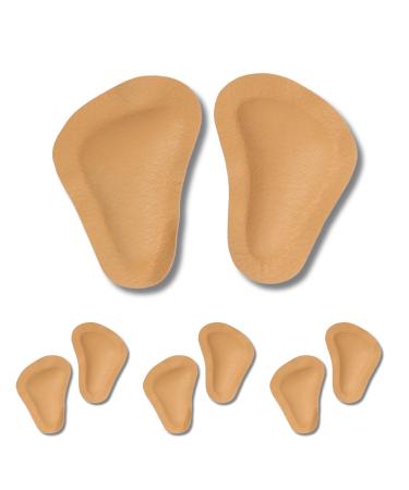 Soft Step Alignment Cushion Insoles: Unisex Foot Pain Relief and Correction Tools Providing Comfortable Support for Improved Alignment and Footcare (3 Count (Pack of 3))