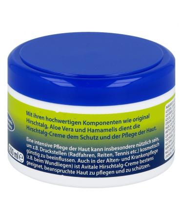 Hirschtalg Cream 200 ml - Natural Moose Fat Balm for Skin Care | Shop Internationally - Buy Online on GoSupps.com