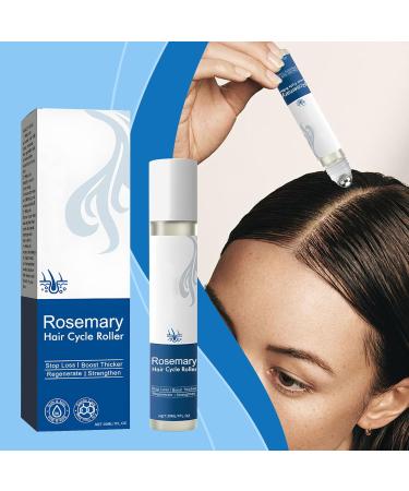 Peufcmi Hair Growth Roller Oil for Scalp30ml Scalp Oil Roller for Thinning Hair Moisturizing Strengthener Thickening Solution for Thin Damaged Hair Short Long Women Daily - Buy Online on GoSupps.com