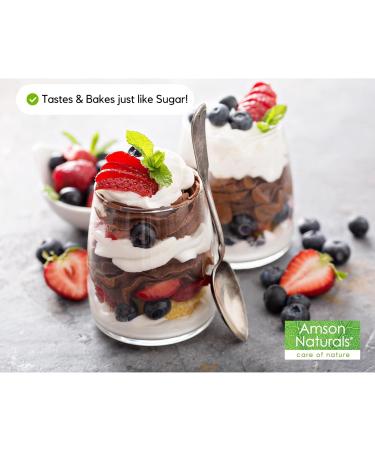 Erythritol Sweetener Granular 10 lb / 4.54 kg Natural Sugar Substitute Sweet taste Zero Calorie Gluten-free Non-GMO by Amson Naturals. 4.54 kg (Pack of 1) - Buy Online on GoSupps.com