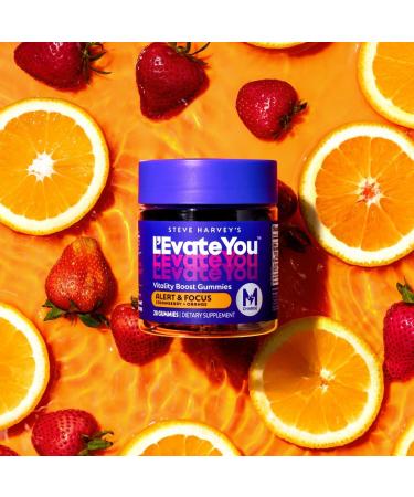 L Evate You Vitality Boost Gummies - Alert & Focus | 28 Count - International Shipping Available | Boost Energy & Concentration - Buy Online on GoSupps.com