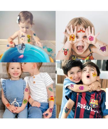 Tazimi Sea Animals & Monster Temporary Tattoos - 20 Pcs Cute Ocean Animals for Kids Birthday Party Favors - Buy Online on GoSupps.com