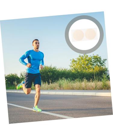 Lurrose Men's Nipple Stickers - 50 Pairs Invisible Nipple Covers & Accessories - 3.5x3.5cm Breast Pads for Men - Shop Internationally - Buy Online on GoSupps.com