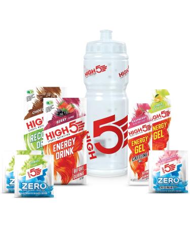 HIGH5 Cycle Pack Containing Cycling Energy Hydration & Recovery Products & Starter Kit Nutrition Pack Combining Energy Hydration & Recovery  - Buy Online on GoSupps.com