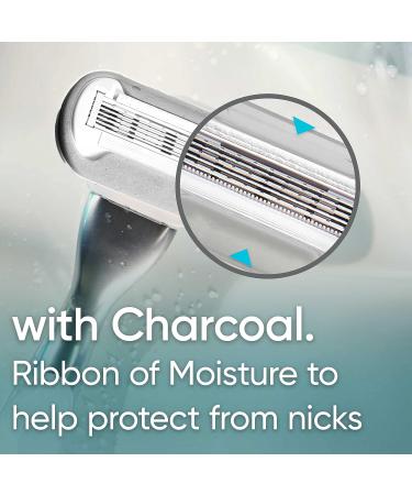 Gillette Venus Extra Smooth Charcoal Women's Razor Handle with 4 Blade Refills - Buy Online on GoSupps.com