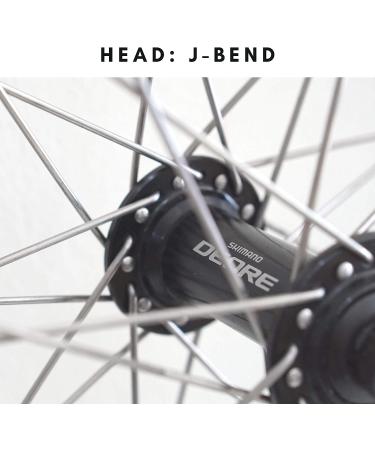 Vincita 36 Pieces 14G Bicycle Stainless Steel Spokes 254mm - 294mm with Brass Nipples for MTB, Ebike, Trekking, City Bikes - Replacement/Repair Spokes 266mm - Buy Online on GoSupps.com