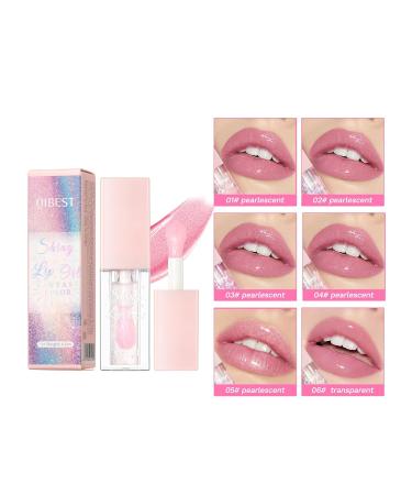 Buy Pearlized Color Changing Lip Glow Oil | Hydrating & Plumping Lip Balm - Long Lasting Glossy Finish - Buy Online on GoSupps.com