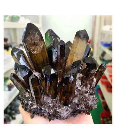 Natural Crystal Rough 300-700g Natural Quartz Crystal Cluster Quartz Stone Home Decoration 1PC (Size : 300g)