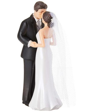 Bride & Groom Cake Topper for Wedding and Engagement Party 4.5 - Buy Online on GoSupps.com