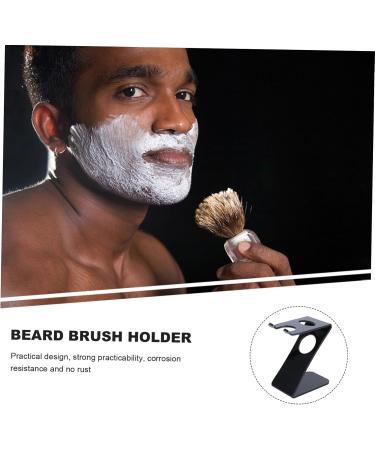 Buy Minkissy Men's Bearing Brush Holder for Razors & Shaving Brushes | Durable Acrylic Stand for Grooming Accessories - Buy Online on GoSupps.com