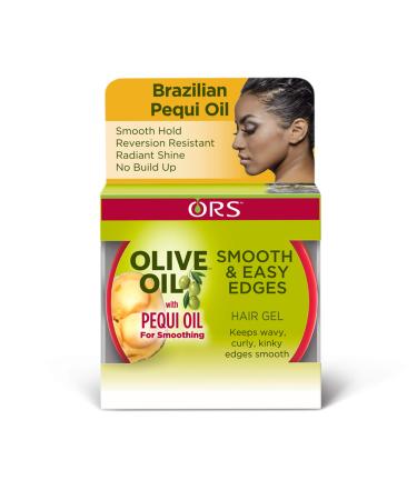 ORS Olive Oil Smooth & Easy Edges Hair Gel with Pequi Oil 2.25 oz
