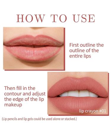 Boobeen Nude Dark Red Lip Makeup Set - Long Lasting Waterproof Lipliner & Lipstick Duo for Women | Velvet Lip Glaze Gift - Buy Online on GoSupps.com