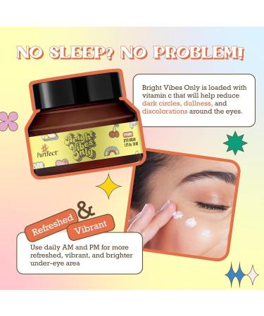Purifect Bright Vibes Vitamin C Eye Cream | Reduce Dark Circles & Dullness | Refresh Young Skin - 30ml - Buy Online on GoSupps.com