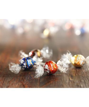 Lindt Lindor Chocolate Balls Classic Mixture - 1kg (80 Balls) | Whole Milk White Dark 60% Hazelnut - International Shipping Available - Buy Online on GoSupps.com