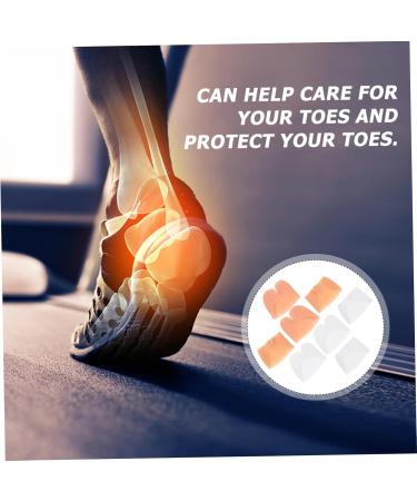 NOLITOY Toe Cover Protectors for Women - 4 Pairs Anti-Wear Forefoot Cushions Skid-Resistant Toe Sleeves Ideal Corn Removal Tools - Buy Online on GoSupps.com