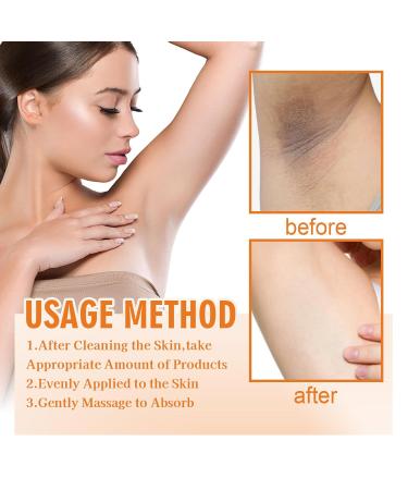 Sadoer Vitamin C Cream 3 in 1 - Moisturizing Skincare for Even Skin Tone | Hyaluronic Acid Body Corrector Cream for Underarms Neck Knees Elbows & More (2Pcs - Buy Online on GoSupps.com