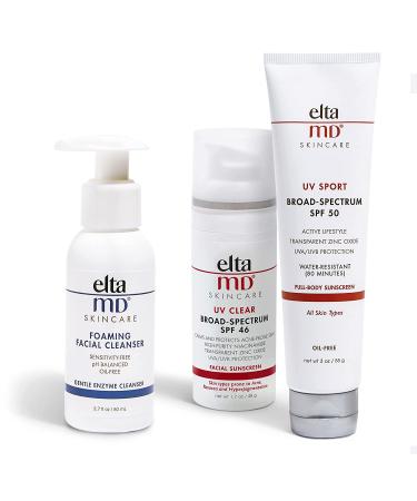 EltaMD UV Sport SPF 50 Sunscreen Lotion - Water Resistant, Non-Greasy, Zinc Oxide Formula - Buy Online on GoSupps.com