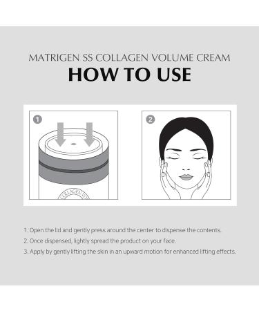 SS Collagen Volume Facial Cream - 380 Dalton Hydrolyzed Collagen | K Beauty Moisturizer for All Skin Types | Korean Skin Care - Buy Online on GoSupps.com
