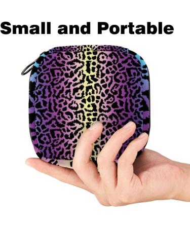 Javenproeqt Portable Women's Binding-Up Bags | Menstrual Cup Pocket & Pads for Teens | Artistic Tukane & Pineapple Design - Buy Online on GoSupps.com