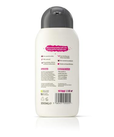 Scrubbington Scrub A Dub Cotton Soft Bubble Bath for Kids - Aloe Vera & Cotton Extract | 4 x 250ml - Perfect for Sensitive Skin | International Shipping - Buy Online on GoSupps.com