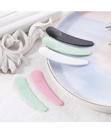 JIHUOO 100pcs Small Plastic Spatula Set - Perfect for Facial Masks Creams & Cosmetics | International Shipping - Buy Online on GoSupps.com
