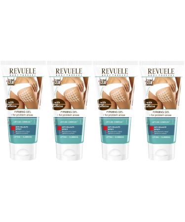 4x Revuele Lifting Gel for problem areas with caffeine 200ml