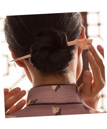 BIUDECO Bunny Hairpin Easter Chinese Hair Chopsticks Womens Hair Clips Hair Sticks for Hair Womens Hair Accessories Bunny Hair Fork Chinese Hair Sticks Shawl Pin Hanfu Clothing Wood Miss - Buy Online on GoSupps.com