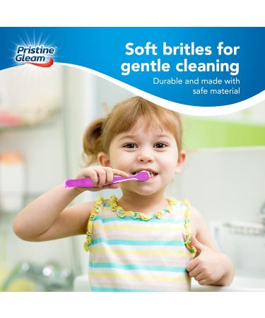 6pk Manual Kids Toothbrushes Multipack | Childrens Toothbrush Muitipack Soft Bristles | Brightly Coloured Childrens Toothbrushes | Kids Toothbrush Manual | Tooth Brushes for Children - Buy Online on GoSupps.com