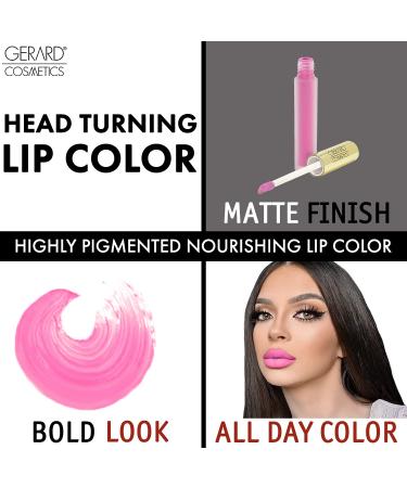 Gerard Cosmetic Hydra Matte Liquid Lipstick - Aphrodite | 0.085 oz - Buy Online International Shipping Available for Women - Buy Online on GoSupps.com