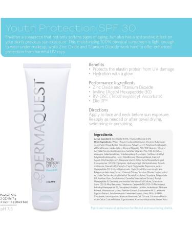 DermaQuest Essentials Youth Protection SPF 30 Anti-Aging Moisturizer & Sunscreen - 2 oz - Buy Online on GoSupps.com