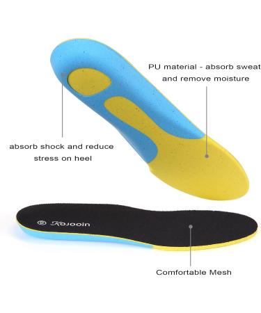 Sport Athletic Shoe Insoles | Comfort Inserts for Men & Women | Perfect for Running Walking & Hiking - Buy Online on GoSupps.com