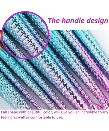 INTVN 11-Piece Professional Makeup Brush Set - Foundation & Concealer Brushes for Flawless Cosmetics Application | International Shipping - Buy Online on GoSupps.com