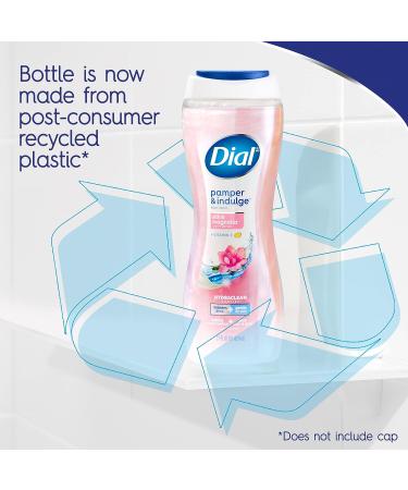 Dial Pamper & Indulge Silk & Magnolia Body Wash 32 fl oz - Buy Online on GoSupps.com