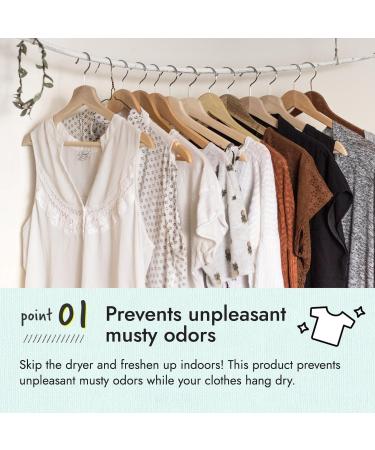 Natural Fabric Softener & Shoe Deodorizer for Sensitive Skin | 20.3 Fl Oz Liquid - Blooming Blue - Buy Online on GoSupps.com