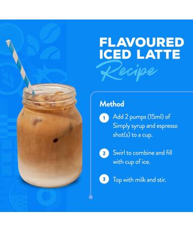 Simply Sugar Free Butterscotch Syrup Low Calorie Vegan & Nut Free Flavoured Syrup for Coffee Cocktails & Baking (1 Litre) - Buy Online on GoSupps.com