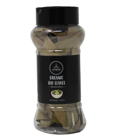 Naturevibe Botanicals Organic Bay Leaves, 0.56oz | Gluten free and Non-GMO | Indian Spice