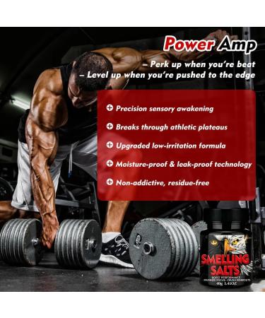 Lepnuns Powerful Salts for Athletes Wake Up for Powerlifting Instant Energy 40g Mega Pouch Break PR Leak-Proof Case Lab-Tested - 260129-XY-02 - Buy Online on GoSupps.com