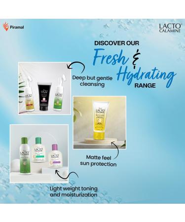 Lacto.Cala_mine Super Light Moisturizer for Oily Skin | 150g | Niacinamide & Hyaluronic Acid | 300% Instant Hydration | Best Face Moisturizer for Stronger Moisture Barrier - Buy Online on GoSupps.com