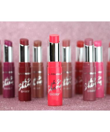Shop L.A. COLORS Glitzy Girl Oh So Shiny Lip Color Ablaze CLS588 - International Shipping Available - Buy Online on GoSupps.com