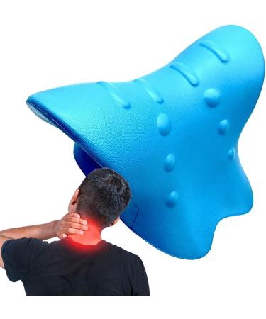 Neck Stretcher Pillow - Cervical Traction Neck Hump | Neck Stretcher Cervical Traction Device Shoulder Relaxer Traction Pillow for Muscle Relaxation - Buy Online on GoSupps.com