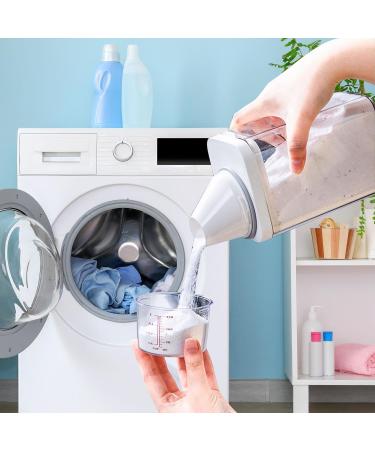 mumisuto 1100ml Laundry Detergent Storage Airtight Detergent Dispenser Laundry Powder Storage with Measuring Cup Liquid Detergent Laundry Detergent Storage Washing Powder Dispenser - Buy Online on GoSupps.com