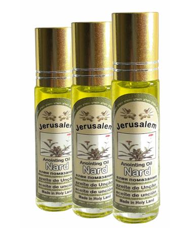 Original Holy Land Anointing oil 8ml (Nard) Pack of 3!