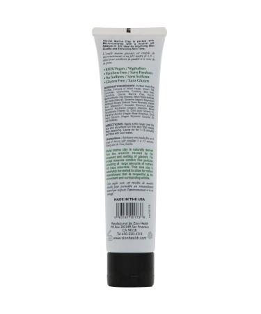 Adama Glacial Mud Mask - Zion Health 4 fl oz Cream for Glowing Skin | International Shipping Available - Buy Online on GoSupps.com