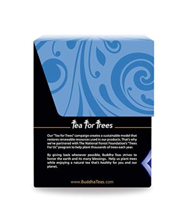 Buddha Teas Organic Third Eye Chakra Tea - USDA & OU Kosher, 18 Bleach-Free Bags - Buy Online on GoSupps.com