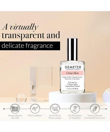 DEMETER 1 oz Cologne Spray - Clean Skin - Buy Online on GoSupps.com