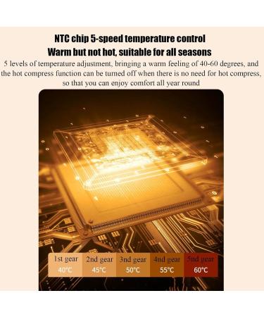 FoRes Heated Smart Knee Braces - Wireless Massager with 3 Massage Levels & 5 Temperature Settings for Pain Relief & Relaxation | 5000mAh Battery - International Shipping Available - Buy Online on GoSupps.com